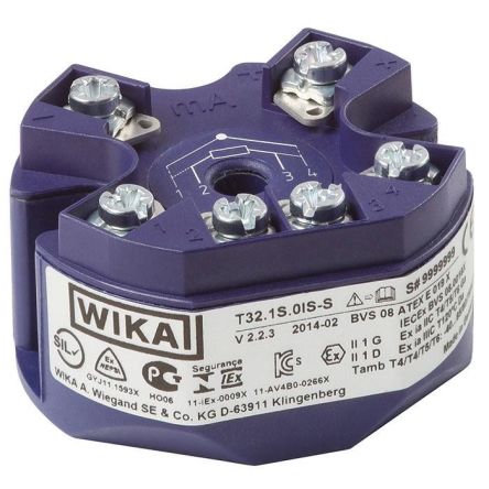 WIKA T32 Temperature Transmitter PT100 Input [48694819]; 269-1218