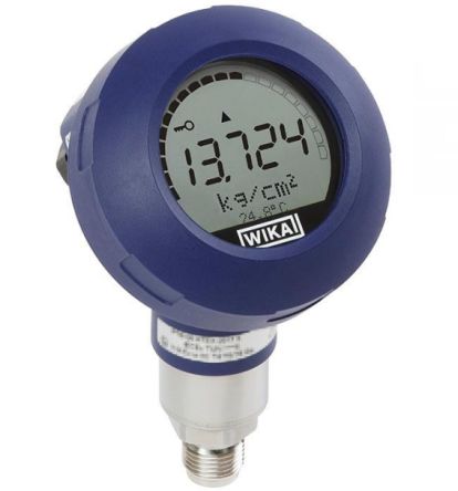 WIKA UPT Series Pressure Sensor, -1bar Min, 5bar Max, SPDT Output, Gauge Reading [48699737]; 269-1236