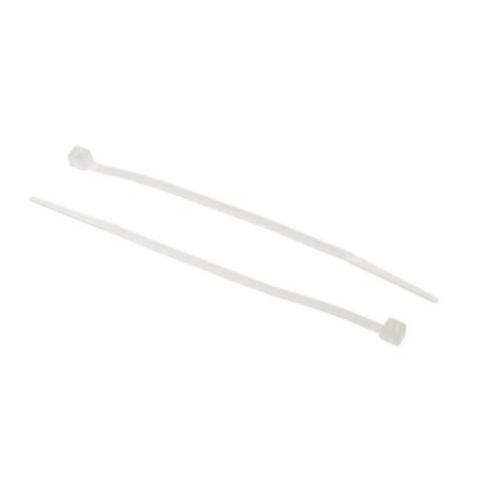 RS PRO Cable Tie, 190mm x 4.8 mm, Natural Nylon, Pk-250 [0]; 269-1739