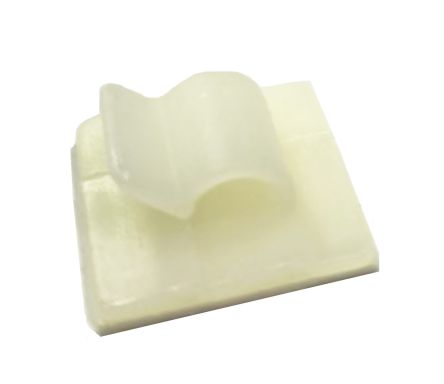 RS PRO Natural Nylon Round clip, 4.9mm Max. Bundle [0]; 269-1829