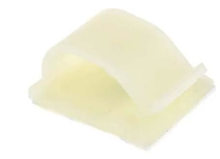 RS PRO Natural Nylon cable clip, 11.1mm Max. Bundle [0]; 269-1832