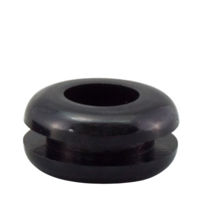 RS PRO Black PVC 6.2mm Cable Grommet for Maximum of 3mm Cable Dia. [0]; 269-1834