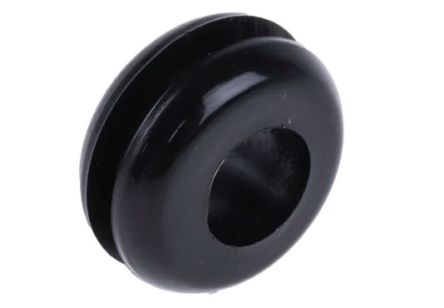 RS PRO Black PVC 7.4mm Cable Grommet for Maximum of 5mm Cable Dia. [0]; 269-1835