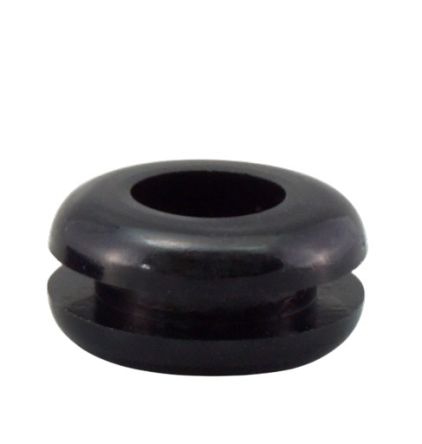 RS PRO Black PVC 10.2mm Cable Grommet for Maximum of 6.4mm Cable Dia. [0]; 269-1836