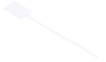 RS PRO Cable Tie Cable Markers, Natural, Pre-printed "Blank", for Cables [0]; 269-1866