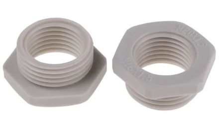 RS PRO Cable Gland Adaptor, M20 Exterior Thread, M16 Interior Thread, Nylon 66 [0]; 269-1871