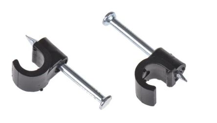 RS PRO Black PE Rounded cable tie, 8mm Max. Bundle [0]; 269-1880
