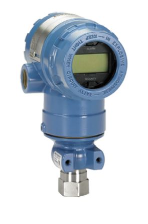 Rosemount 2051 Series Pressure Sensor, -1bar Min, 10.3bar Max, 4 → 20 mA, Hart Output, Absolute, Differential, [2051TG2A2B21BK1M5]; 269-1915
