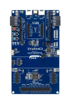 Renesas Electronics RA4E2 Fast Prototyping Board Microcontroller Prototyping Board RTK7FPA4E2S00001BE [RTK7FPA4E2S00001BE]; 269-2990