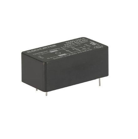 Schurter, FPP-02 1A 250 V ac 50Hz Power Line Filter, PC Pin, Single Phase [5500.2015]; 269-3840