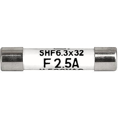 Schurter 800mA F Ceramic Cartridge Fuse, 6.3 x 32mm [8020.5067]; 269-3872