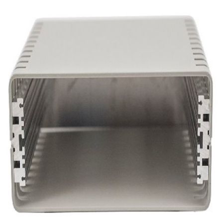 Hammond Aluminium Aluminium Case, 99 x 254 x 244mm [1402KV]; 269-5005