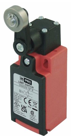 RS PRO Roller Lever Limit Switch, 1NO/1NC, IP67, SPDT, Glass Reinforced Plastic (GRP) Housing, 250V ac ac Max, 3A Max [0]; 269-5459