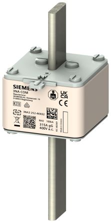 Siemens 160A Tag Fuse, 149 x 72 x 62mm, 400V [3NA3236-4KK04]; 269-7030