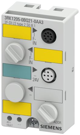 Siemens AS-I Safe K45F LS Type 2 (Light Sensor) Series Safety Monitor for Use with Testing Semiconductor Output, [3RK1205-0BQ21-0AA3]; 269-7043
