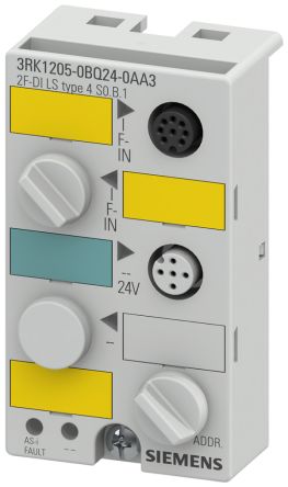 Siemens AS-I Safe K45F LS Type 4 (Light Sensor) Series Safety Monitor for Use with Testing Semiconductor Output, [3RK1205-0BQ24-0AA3]; 269-7044