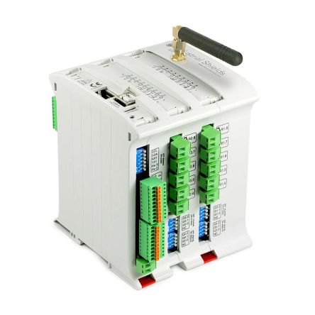 Industrial Shields M-DUINO Series PLC CPU for Use with Rasperry PI, 12 → 24 V dc Supply, Digital, Relay Output, [015001000300]; 269-7791