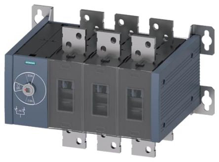 Siemens Fuse Switch Disconnector, 3 Pole, 1250A Max Current, 1250A Fuse Current [3KC0352-0RE00-0AA0]; 269-8241