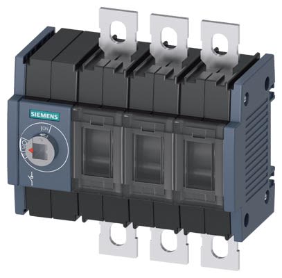 Siemens Switch Disconnector, 3 Pole, 125A Max Current, 125A Fuse Current [3KD3230-0NE10-0]; 269-8251