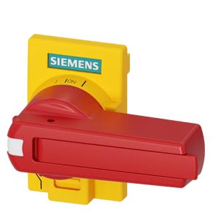 Siemens Red Rotary Handle, 3KD Series [3KD9101-2]; 269-8271