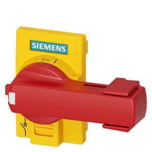 Siemens Red Rotary Handle, 3KD Series [3KD9101-8]; 269-8272