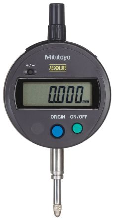 Mitutoyo 543-790B-10Metric Plunger Digital Indicator, 12.7 mm Measurement Range, 0.001 mm Resolution , 0.003 mm Accuracy [543-790B-10]; 269-8426