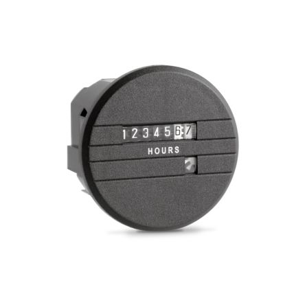 Trumeter 711 Hour Meter, 7 Digit Analogue, 60Hz, 115 V ac [711-0150]; 269-8519
