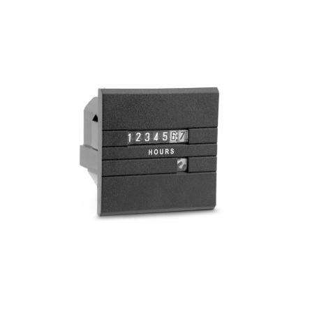 Trumeter 711 Hour Meter, 7 Digit Analogue, 60Hz, 115 V ac [711-0190]; 269-8522
