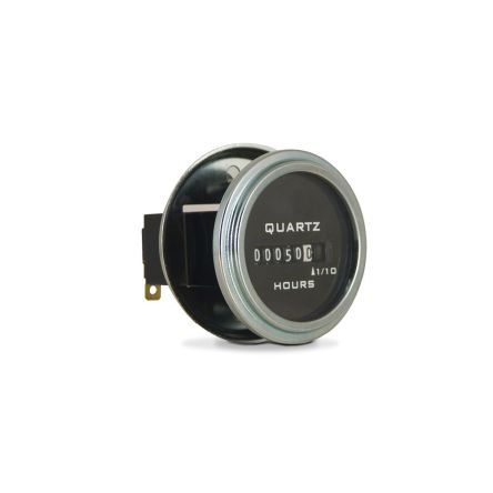 Trumeter 732 Hour Meter, 6 Digit Analogue, 10 → 80 V dc [732-0013]; 269-8529