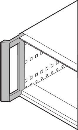 nVent SCHROFF Handle for Use with Cases [24571-303]; 269-8582