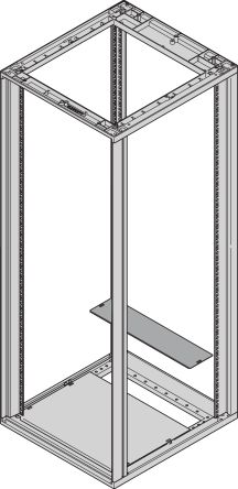 nVent SCHROFF Base Plate, 6U, 485 x 92mm [27230-114]; 269-8606