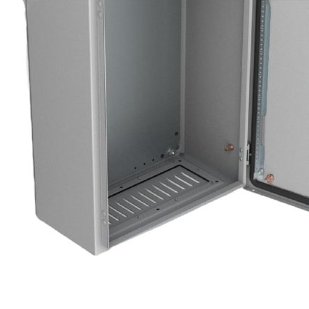 nVent HOFFMAN AFK Series RAL 7035 Mild Steel Ventilated Gland Plate, 542mm W [AFR04R5]; 269-8678