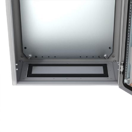 nVent HOFFMAN AFV Series RAL 7035 Mild Steel Ventilated Gland Plate, 442mm W [AFV03R5]; 269-8690