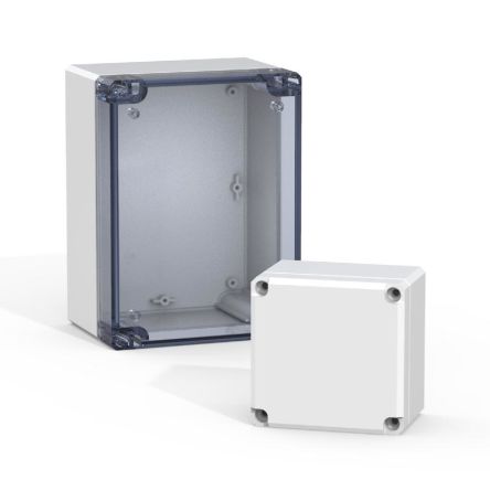 nVent HOFFMAN DABP Series ABS, Polycarbonate Terminal Box, IP66, IP67, 80 mm x 82 mm x 56mm [DABP080806GE]; 269-8760