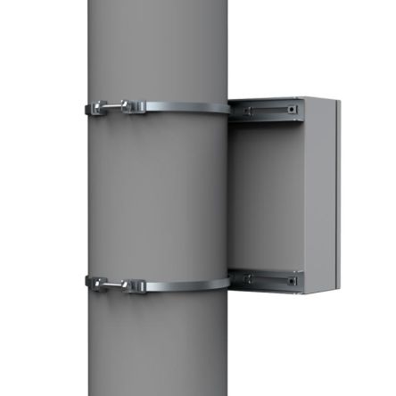 nVent HOFFMAN EPF Series Mild Steel Pole Mounting Kit, 35 x 396 x 25mm [EPF0400]; 269-8793
