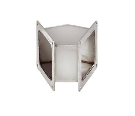 nVent HOFFMAN Steel Cable Trunking Accessory, 4 x 4in, F44 [F44WE45SS]; 269-8822