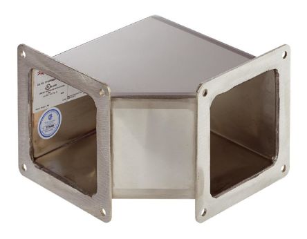 nVent HOFFMAN Steel Cable Trunking Accessory, 4 x 4in, F44 [F44WE90SS]; 269-8824