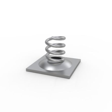 nVent HOFFMAN GLM Series Mild Steel Sliding Nut for Use with CLPF Profiles, CP2040, CP2040U, 32 x 38 x 38mm [GLM40-6P]; 269-8839