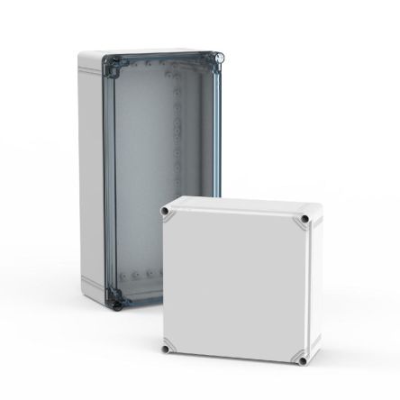 nVent HOFFMAN OABP Series ABS, Polycarbonate Terminal Box, IP66, IP67, 300 mm x 600 mm x 132mm [OABP306013GE]; 269-8883