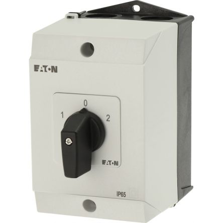 Eaton, 3P 3 Position 60° Motor Reversing Cam Switch, 690V ac, 32A, Short Actuator [207188 T3-3-8401/I2]; 269-9713