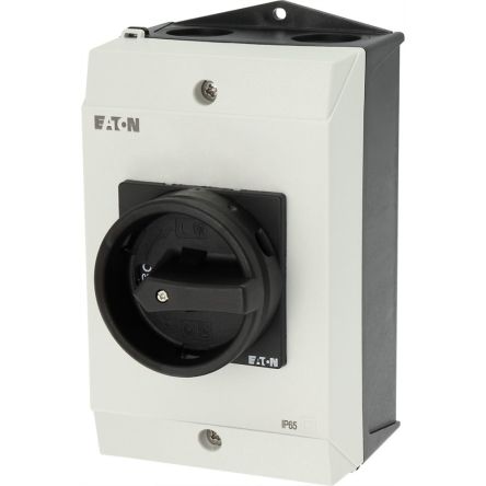 Eaton 3 Pole Surface Mount Isolator Switch - 32A Maximum Current, 15kW Power Rating, IP65 [207207 T3-3-15683/I2/SVB-SW]; 269-9714