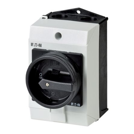 Eaton 2 Pole Surface Mount Isolator Switch - 20A Maximum Current, 7.5kW Power Rating, IP65 [218979 T0-2-8324/I1/SVB-SW]; 269-9722