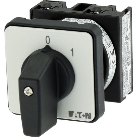 Eaton, 2P 2 Position 45°, 690V ac, 20A, Toggle Actuator [053092 T0-1-15402/E]; 269-9736