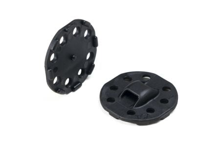 HellermannTyton Self Adhesive Black Cable Tie Mount 22.6 mm x 22.6mm, 4.7mm Max. Cable Tie Width [151-02575 PMB3-PA666V0-BK]; 269-9781