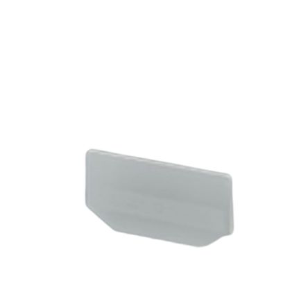 Phoenix Contact D-UVKB 4 Series End Cover for Use with DIN Rail Terminal Blocks [1920024]; 270-0299