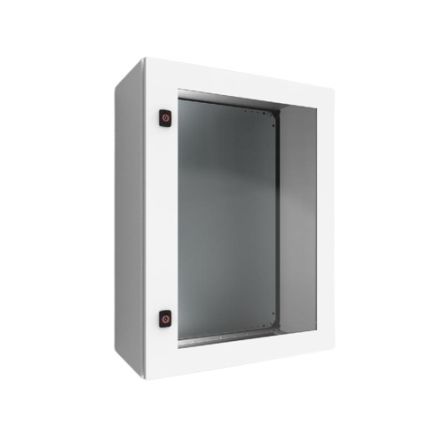nVent HOFFMAN AD Series Lockable Mild Steel RAL 7035 Glazed Door, 600mm W, 600mm L for Use with Enclosures [ADC06060R5]; 270-1002