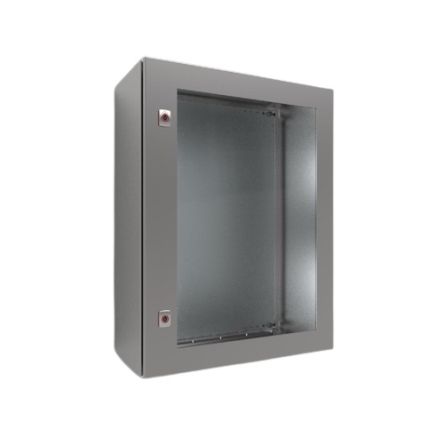 nVent HOFFMAN AD Series Lockable Stainless Steel RAL 7035 Glazed Door, 800mm W, 800mm L for Use with Enclosures [ADCS08080]; 270-1006