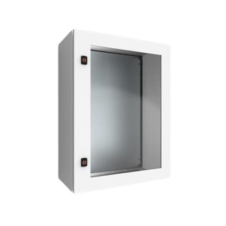 nVent HOFFMAN AD Series Lockable Mild Steel RAL 7035 Transparent Door, 300mm W, 300mm L for Use with Enclosures [ADT03030R5]; 270-1045