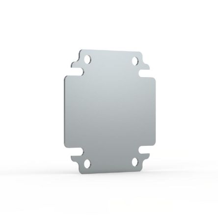 nVent HOFFMAN BMP Series Galvanised Steel Mounting Plate, 600mm W, 400mm L for Use with Enclosures [BMP4060]; 270-1310