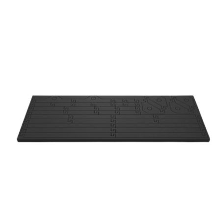 nVent HOFFMAN CK Series EPDM Rubber Mounting Plate, IP66, 794 mm x 269 mm x 5mm [CK01]; 270-1334